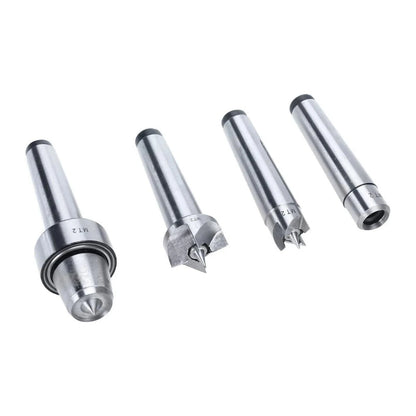 4 x Wood Lathe Center Bit With 60 degree Center Point For MT2 Size Easy to Fit