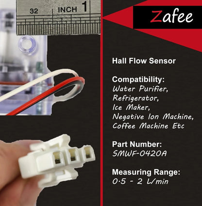 0420A Micro Flow Sensor Meter Miniature Flowmeter Fit for Sears Kenmore...