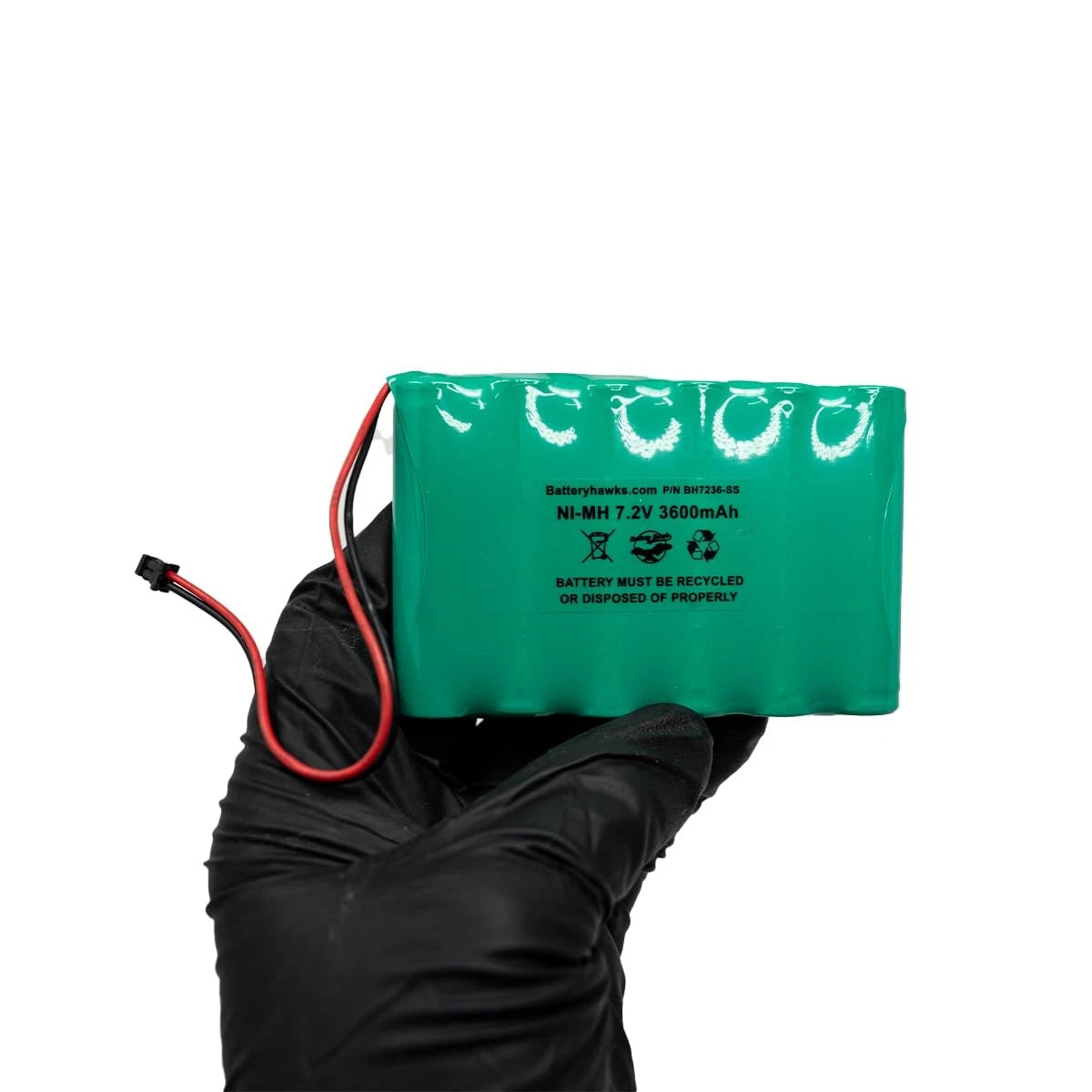 6PH-H-4/3A3600-S-D22 7.2v 3600mAh Ni-MH DSC IMPASSA 9057 Battery Wireless...