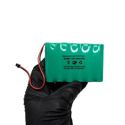 6PH-H-4/3A3600-S-D22 7.2v 3600mAh Ni-MH DSC IMPASSA 9057 Battery Wireless...