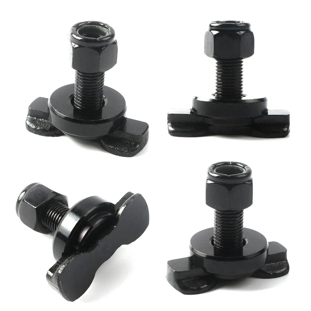 8 Pcs L-Track Double Lug Threaded Stud Nut Fitting Tie Down|  with L Track R
