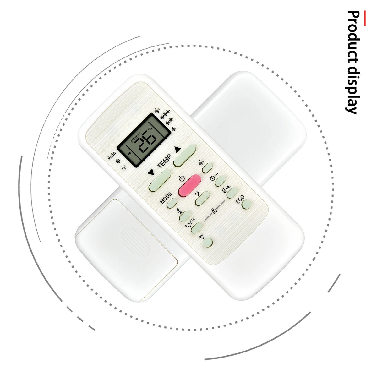 RG51G(1)/CEFU1 Remote Control For Danby Midea Seasons Air Conditioner
