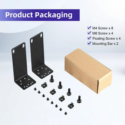 PhyinLan Rack Ear Kit for TP-Link 19-inch 10.6 inches x x 1 inch