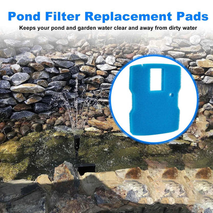 Kscjdg Pond Filter Pad Fountain Sponge Replacement CUF-6000 blue