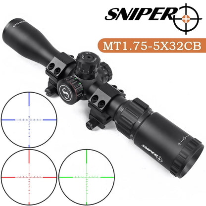 MT1.75-5X32CB Crossbow Scope (MT1.75-5X32CB Scope) Black