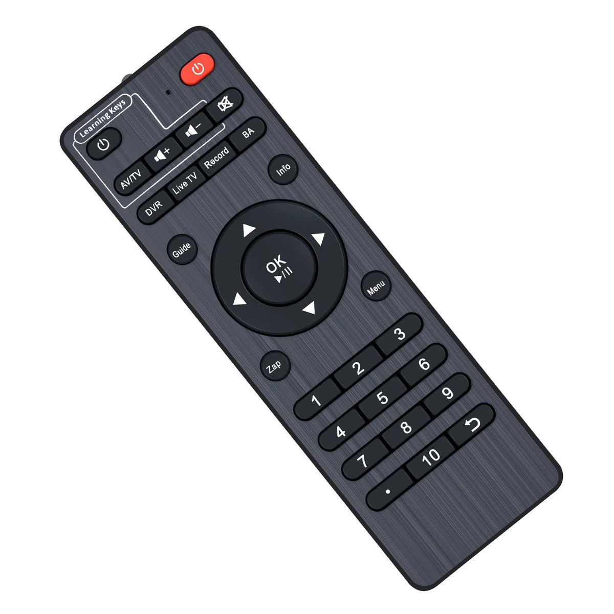 Replacement Remote Control For ZapperBox M1 ATSC 3.0 OTA Dual Tuner