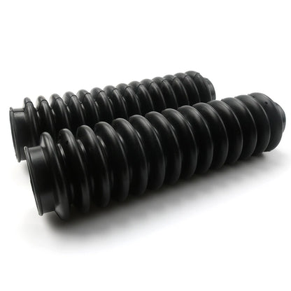 Black Universal Fork Boots  For HONDA ATC 250SX 1985 1986 1987