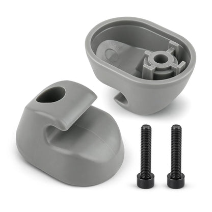 2PCS S16-1023-661 Sunvisor Clip Gray For Kenworth Peterbilt Interior