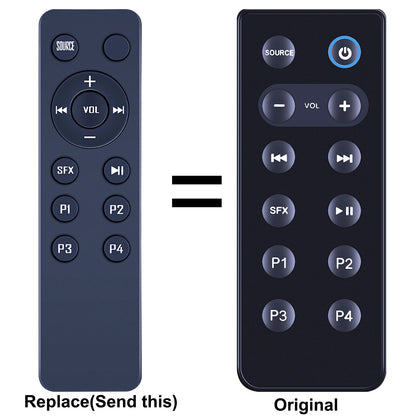 Replacement Remote Control For Altec Lansing InMotion iM600 Audio System