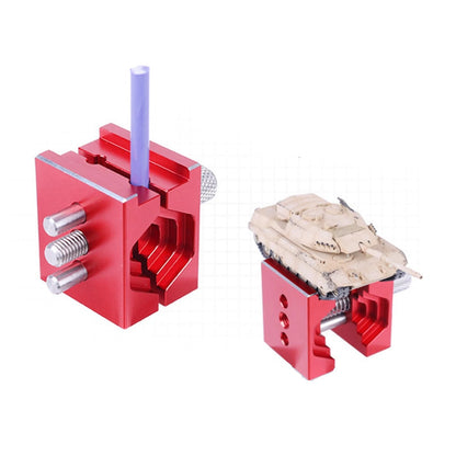 Adjustable Aluminum Alloy Mini Vise for Gundam Model Military Hobby Tool A