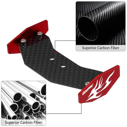 GOUPRC RC Rear Wing Carbon Fiber & Plastic Combo for Losi Micro-B 1/24 RC...