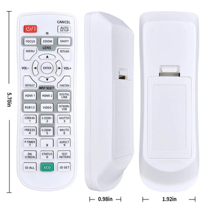 N2QAYA000150 Remote Control For Panasonic Projector N2QAYA000167 PT-MW730L