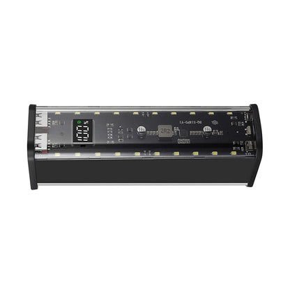Portable DIY Charger 22.5W PD Fast Charge 3 Devices Simultaneous LED Display