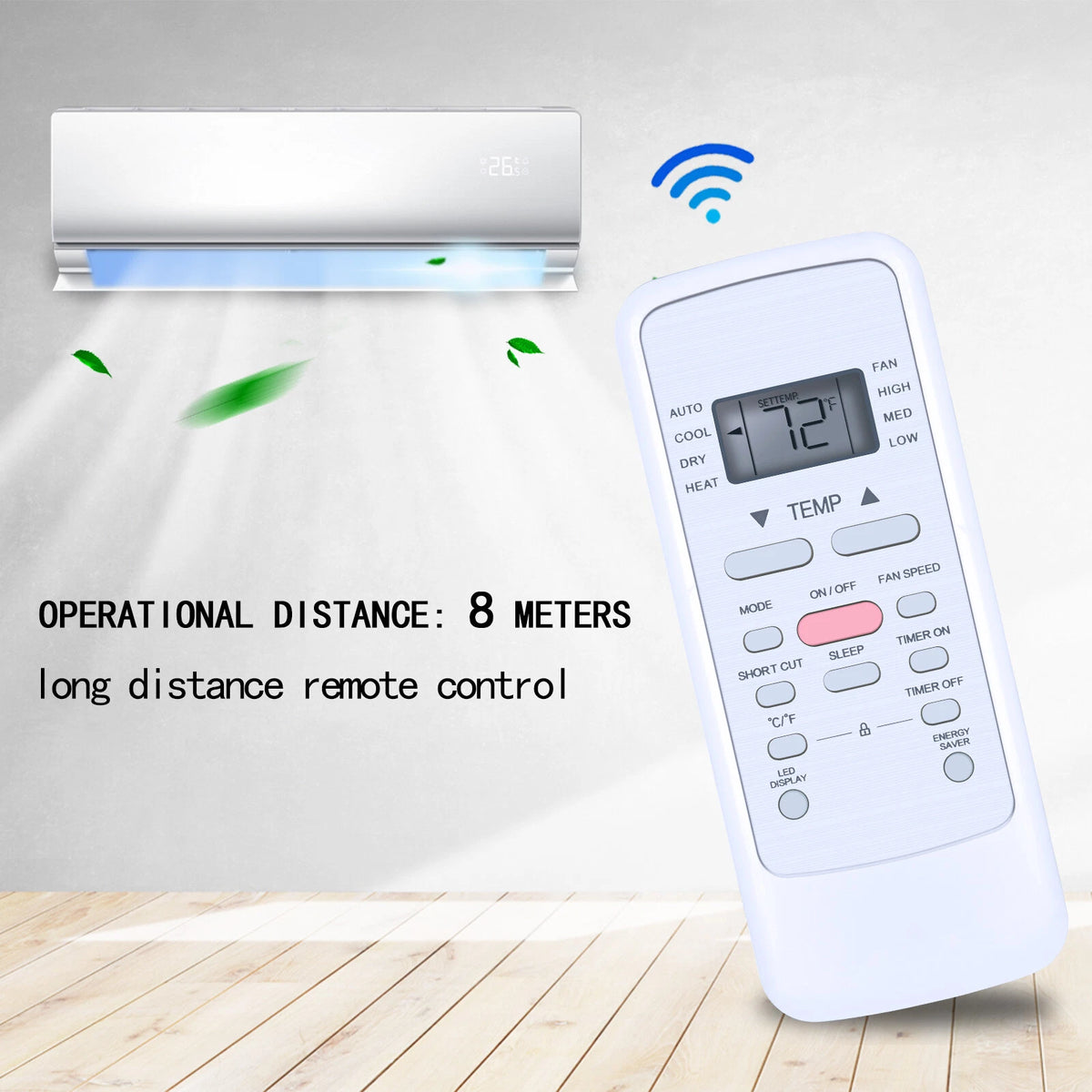 For Keystone Wall Mounted Air Conditioner Remote Control RG51G5(1)/EU1