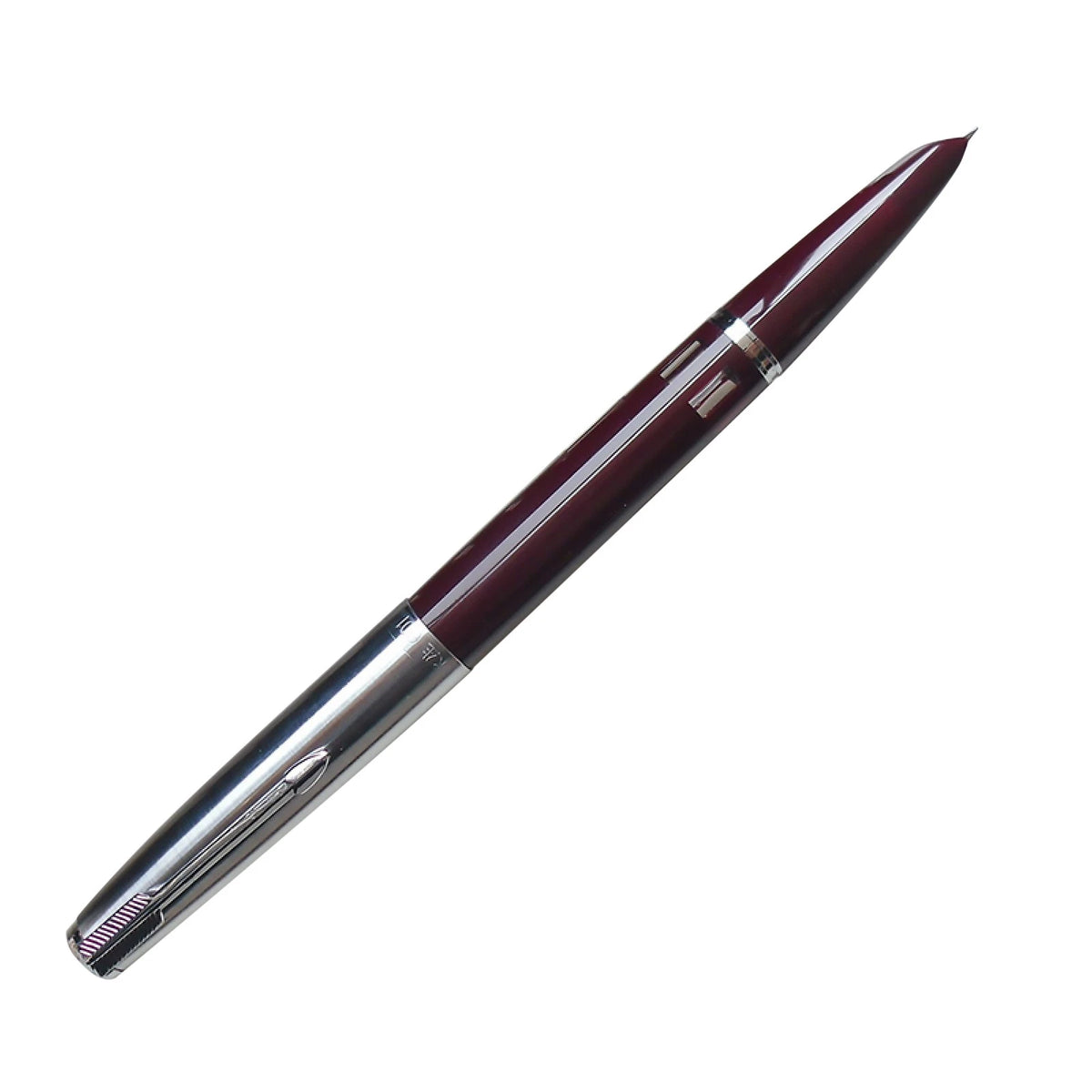 Classic Wing Sung 601 Steel Cap Vacumatic Fountain Pen F Nib 0.5mm Ink Pen