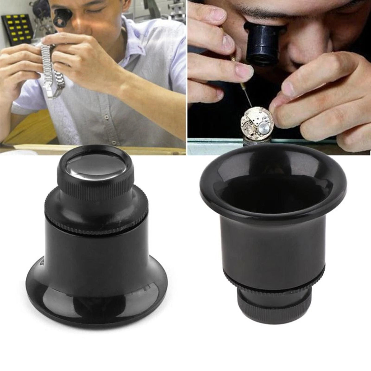 20X Jewelers Eye Loupe Loop Magnifier Magnifying Glass Watchmakers Jewelry Tools