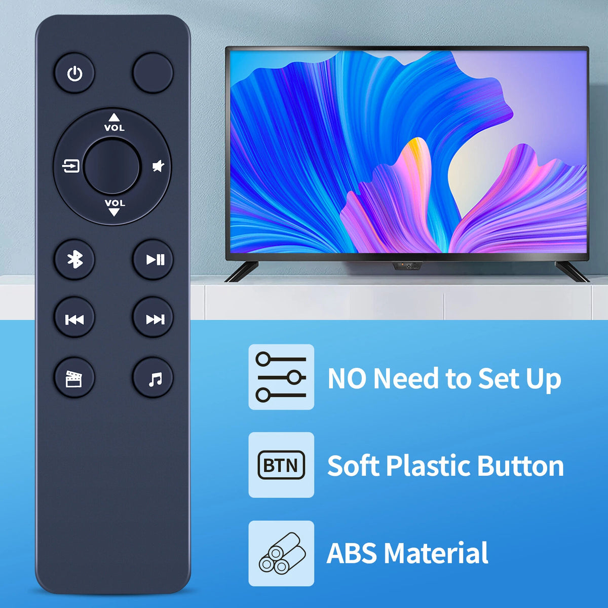 Replacement Remote Control For Paradigm Millenia Soundscape 5.1 Soundbar System