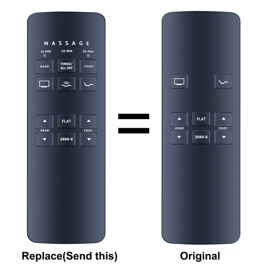 Replacement For Ergomotion E4+ Adjustable Bed Remote Control