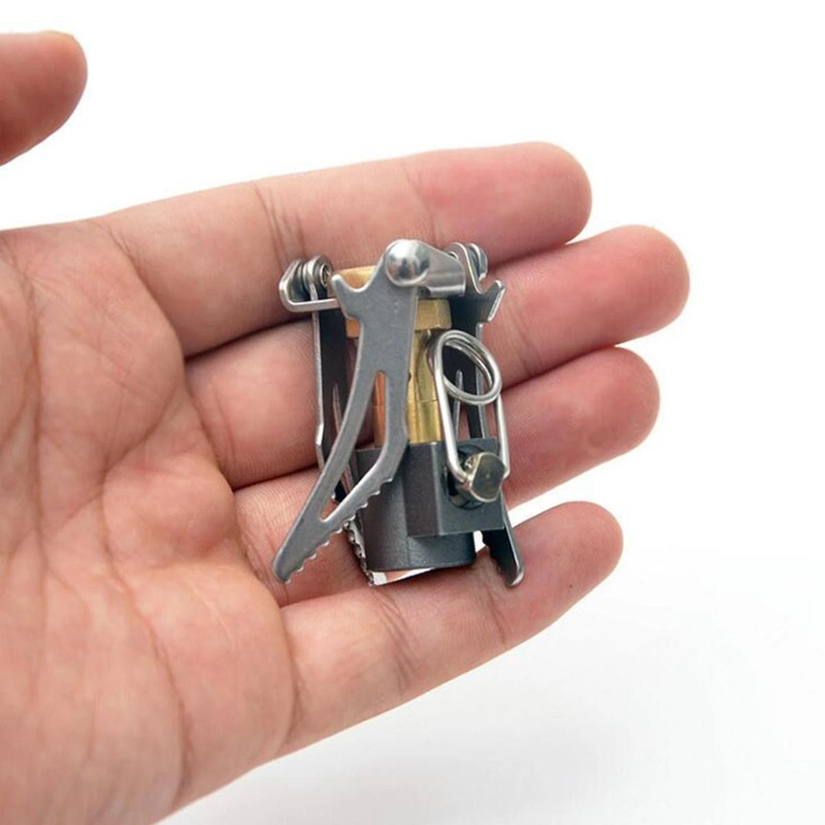 Foldable Aluminum Mini Ultralight Outdoor Camping Cook Burner Head Gas Stove