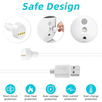 Outdoor Power Cable for Google Nest Cam Battery Magnetic Weatherproof 5.2M