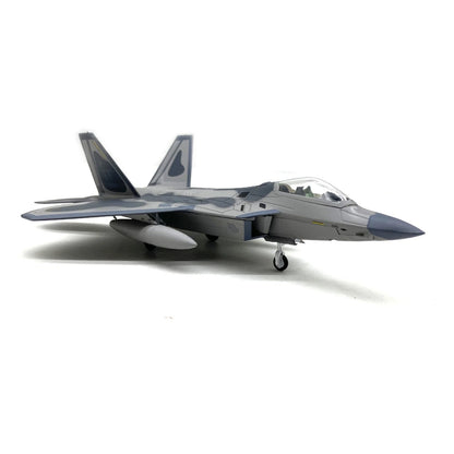 Retro 1/100 US F22 Raptor Stealth Fighter Alloy Jet Aircraft Model Military