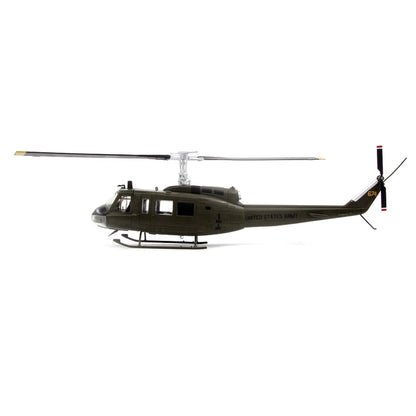 Authentic UH-1 Iroquois Helicopter Diecast Model 1:48 Scale Rotating Parts Gift