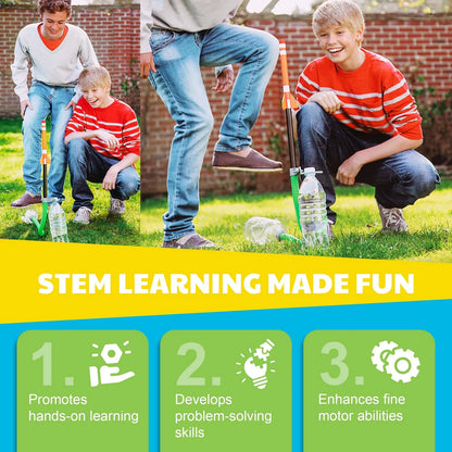 Green Science - Rocket - STEM Launcher for Kids - 1 EA, Brown/a