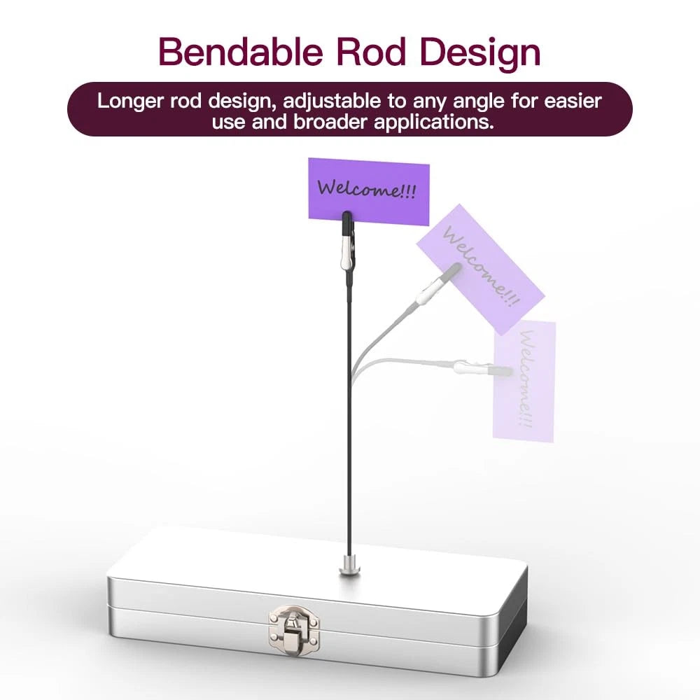Madmagic 2pcs Metal Painting Stand Base Holder with 7.99 X 3.23 X 1.3 Inches