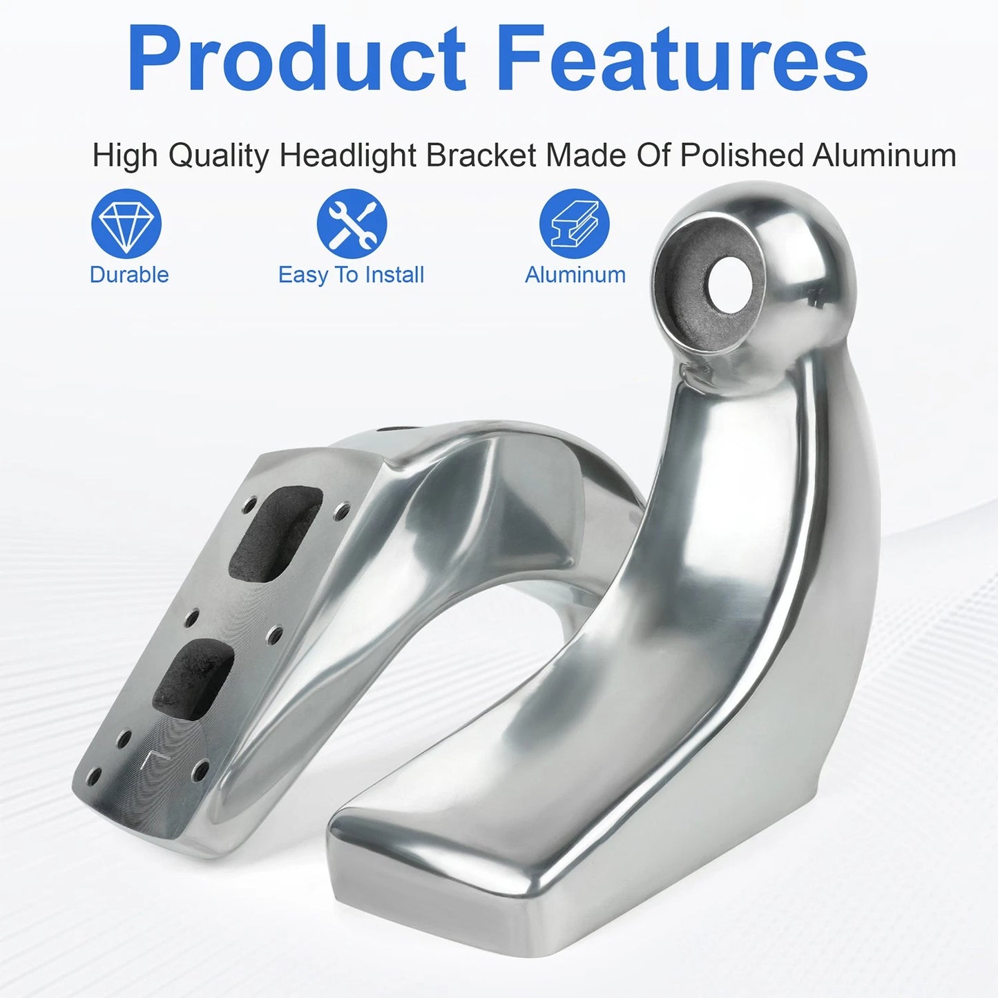 Headlight Arm Universal Bracket 009-01 for Peterbilt 379,389,357,367
