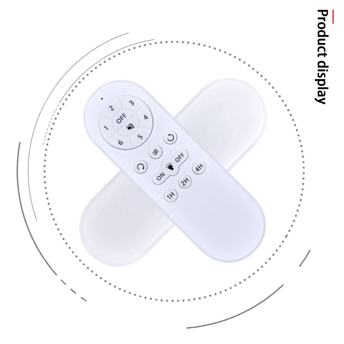 Remote Control For Roomratv 52 Inch Ceiling Fans with Lights 9002