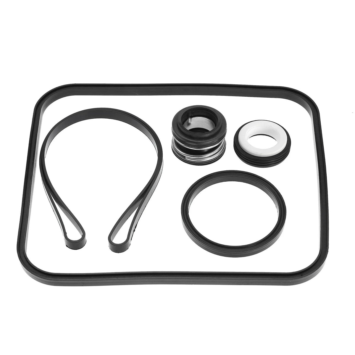Pool Pump O-Ring Seal Gasket Repair Kit for Hayward SP1600, SP2600 Black