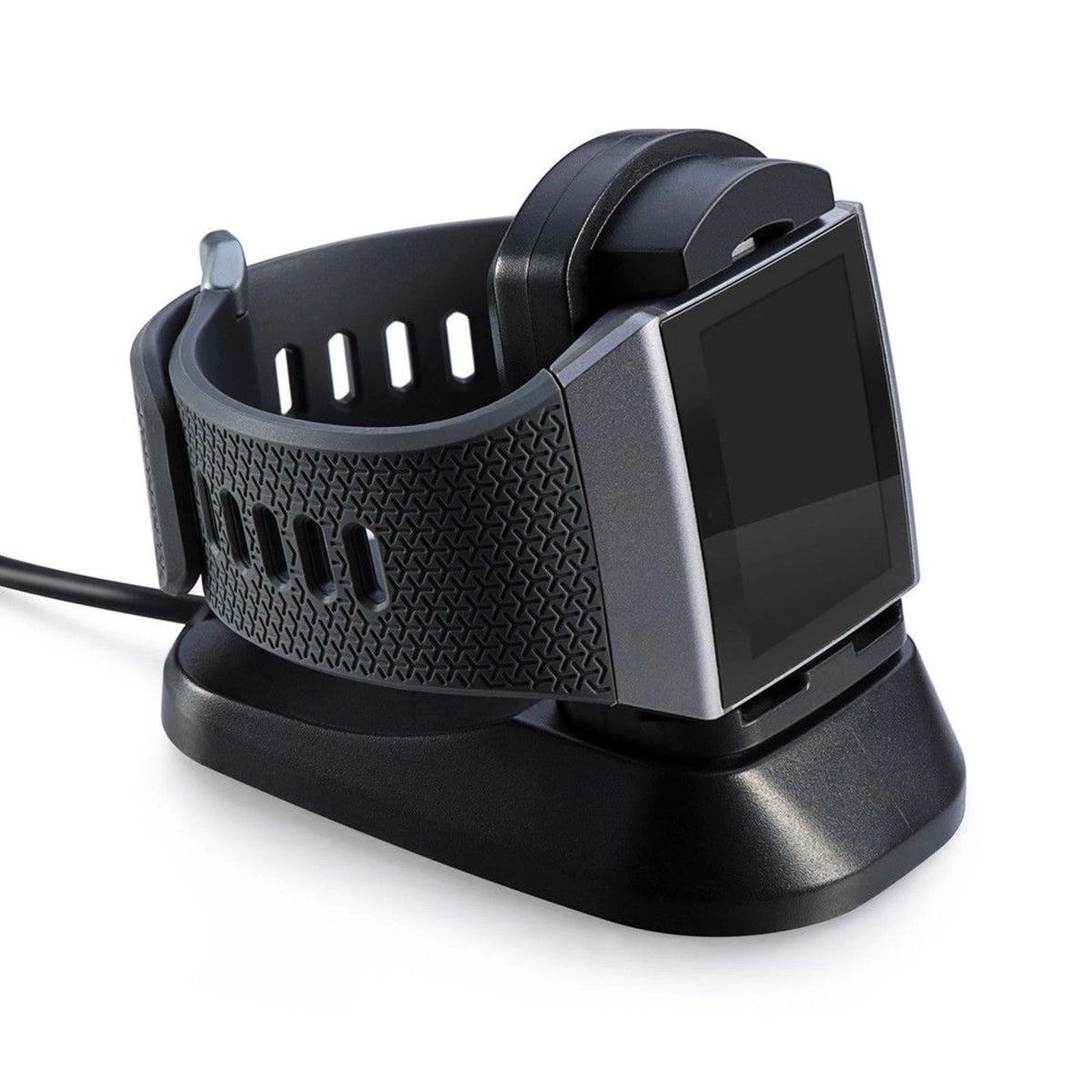 Charger Charging Stand Dock Station Cradle Holder for Fitbit Ionic Smart Watch D