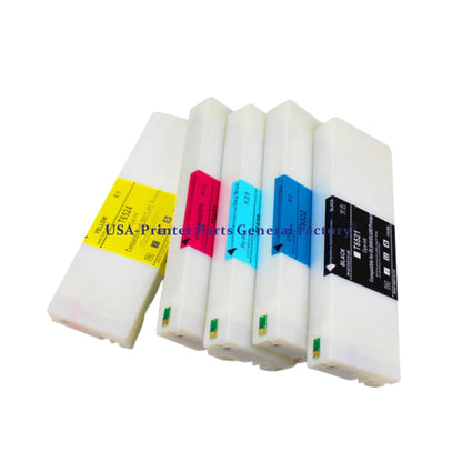 5PC 700ML/PC ink cartridge Fits For Fujifilm DL600 with UV dye ink 5colors/set