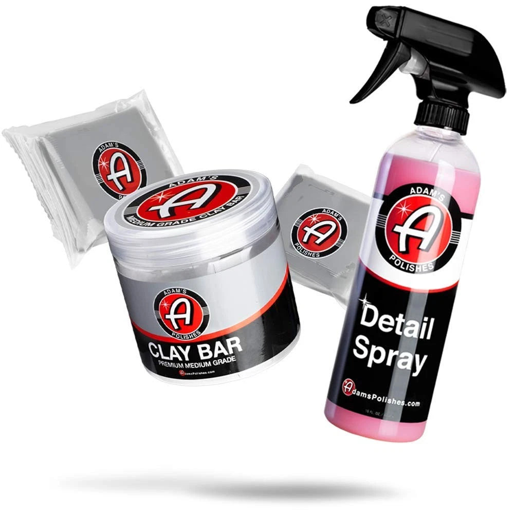 Adam's Polishes Medium Grade Clay Bar Detailing Kit 1 Count (Pack of 1)