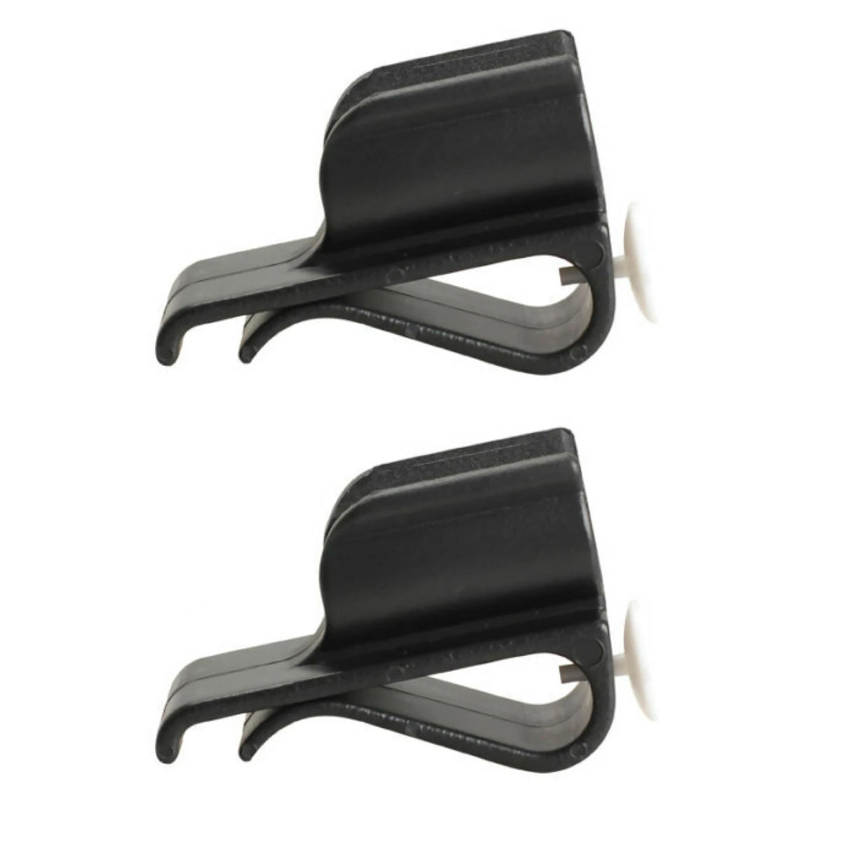 2 Pcs Golf Club Bag Clip On Putter Clamp Holder Putting Organizer Ball Marker A