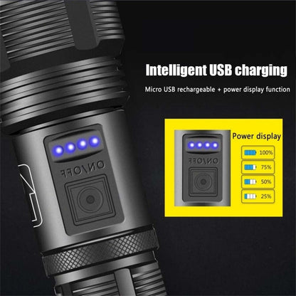 1000 lumens Super Bright LED Flashlight Tactical Rechargeable Waterproof