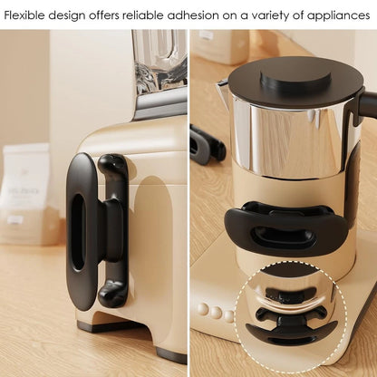 Baskiss 6 Pack Cord Organizer for Kitchen Appliances - Upgraded Oval, Black