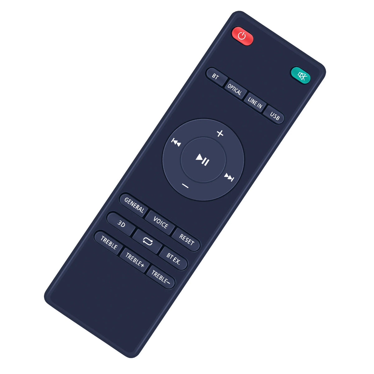 Replacement Remote Control For Bomaker Odine 3 Voice Remote Audio