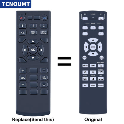 Replacement Remote Control For Barco RLM-W14 RLM-W8 RLS-W12 RLM-W6