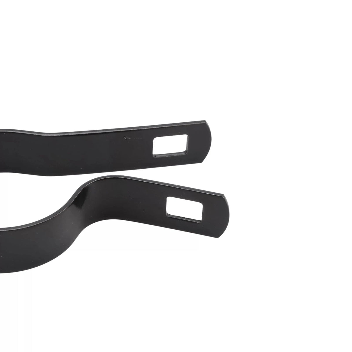 Black Coated Chain Link Tension Band, Durable Steel 1-5/8 Inch,