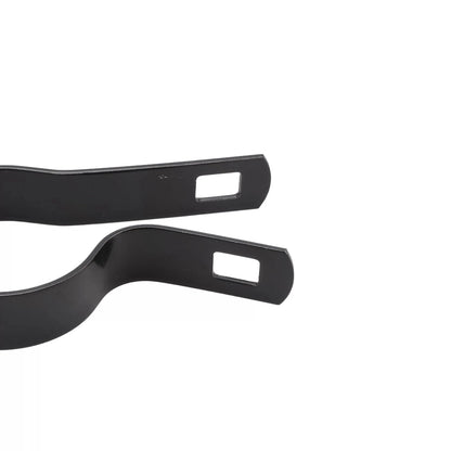 Black Coated Chain Link Tension Band, Durable Steel 1-5/8 Inch,