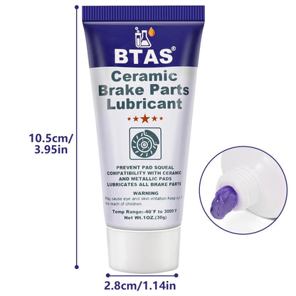 BTAS Brake Grease for Parts Lubricant,Caliper Sliding Pin 1 oz, Purple