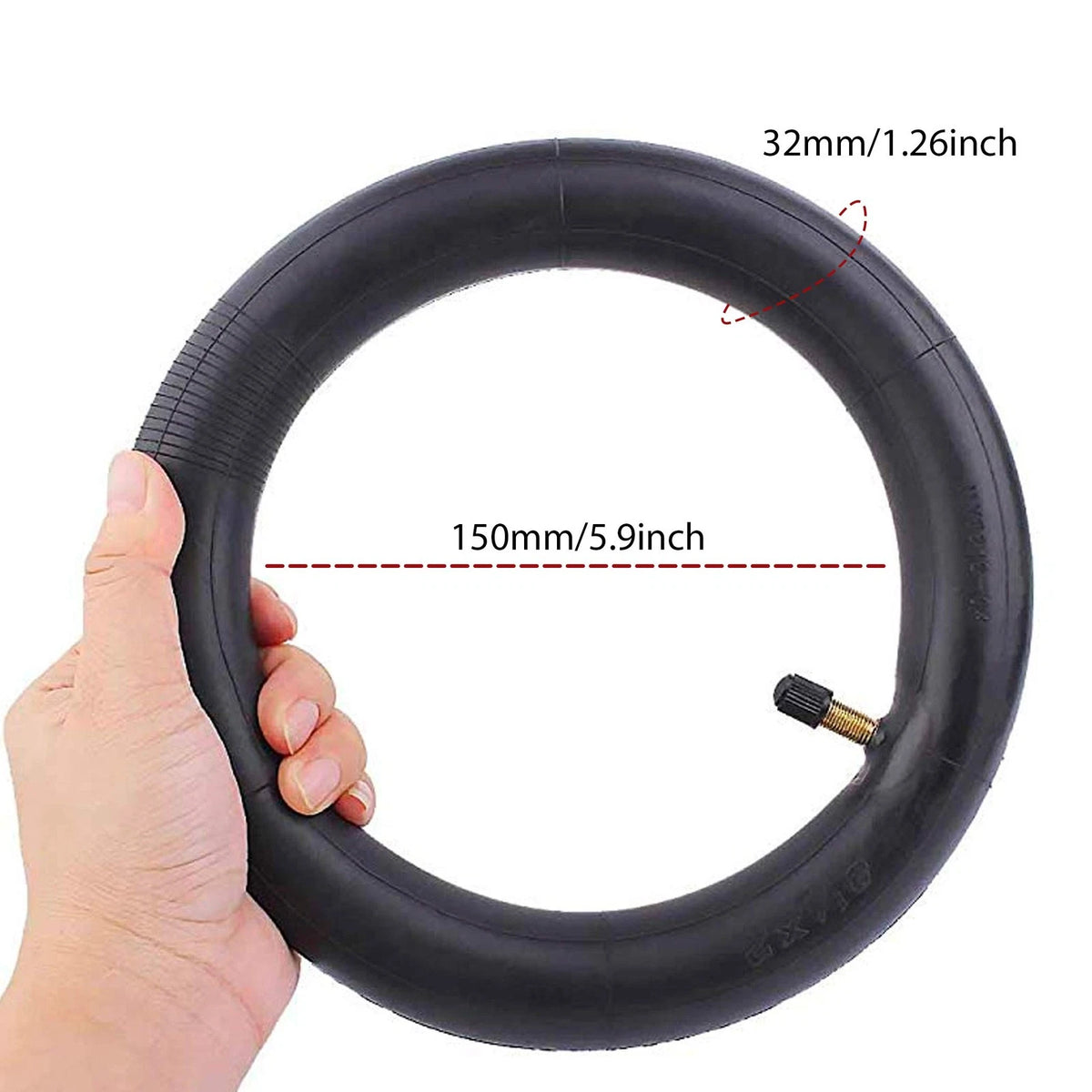 (2-Pack) AR-PRO 8.5 Inches x 2 Scooter Inner Tube 8.5" x 2" (TR4A)