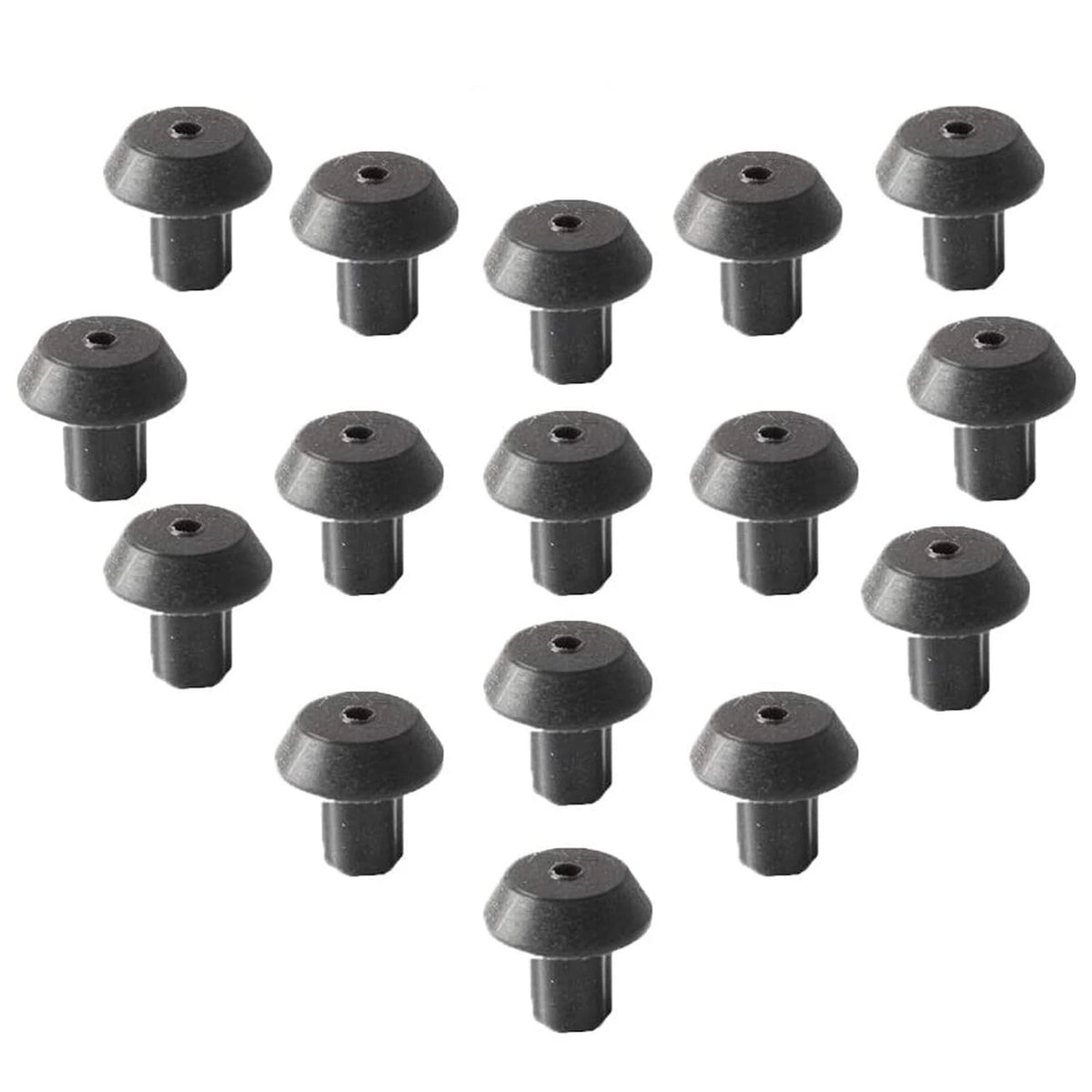 Pack of 16 WB2K101 Rubber Feet Gas Range Stovetop Grate Replacement...