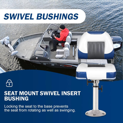 Tobaiwind 2171000 TRAC-Lock Boat Seat Swivel Bushing fit for Black