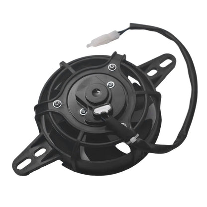 4" Universal Radiator Fan 12V 24W Max For Chinese Quads ATVs Motorcycles Cooling