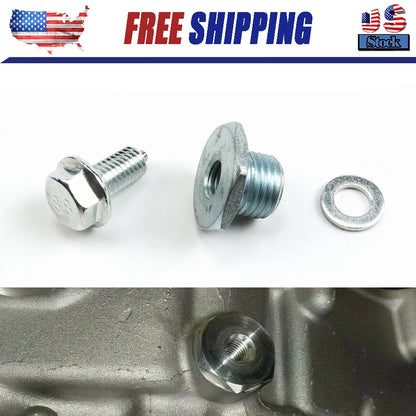 14x1.5 For Yamaha Raptor 700 Repair Reducer OIL DRAIN PLUG Bolt BEFORE strip it