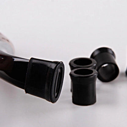 20X Tobacco Pipe Mouthpiece Bit Rubber Cover Smoking Pipes Protective Sleeves A