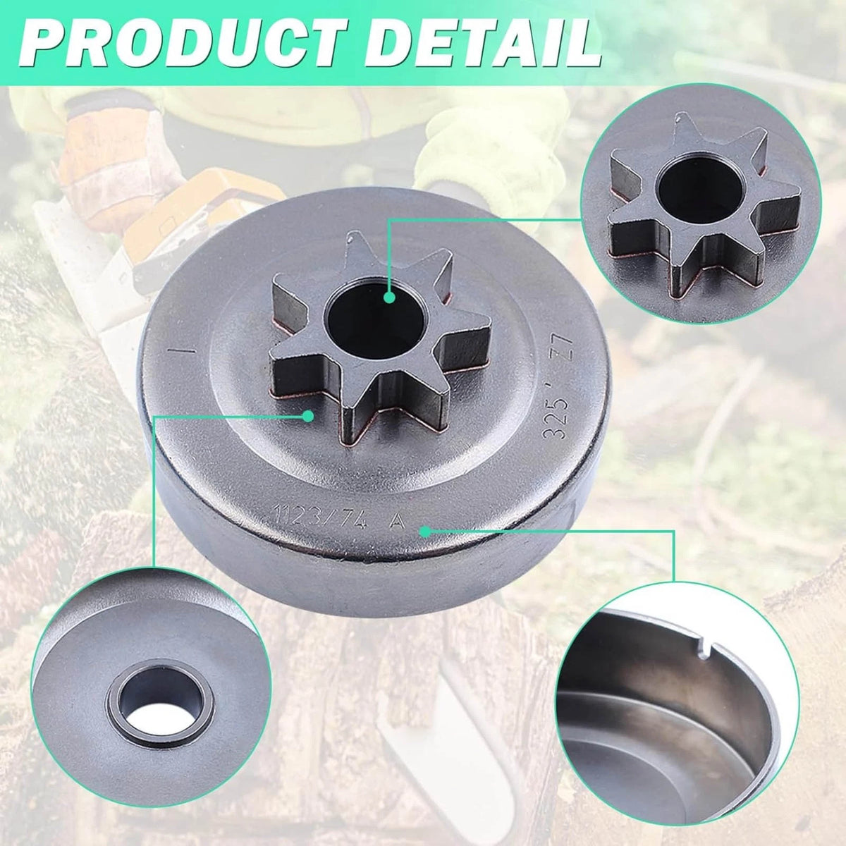 Replacement Clutch Drum Kit For Stihl MS231 MS241 MS251 MS231C MS241C MS251C