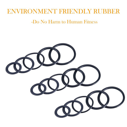 PWACCS High Pressure Washer O Ring Kit, Replacement Rubber for Black